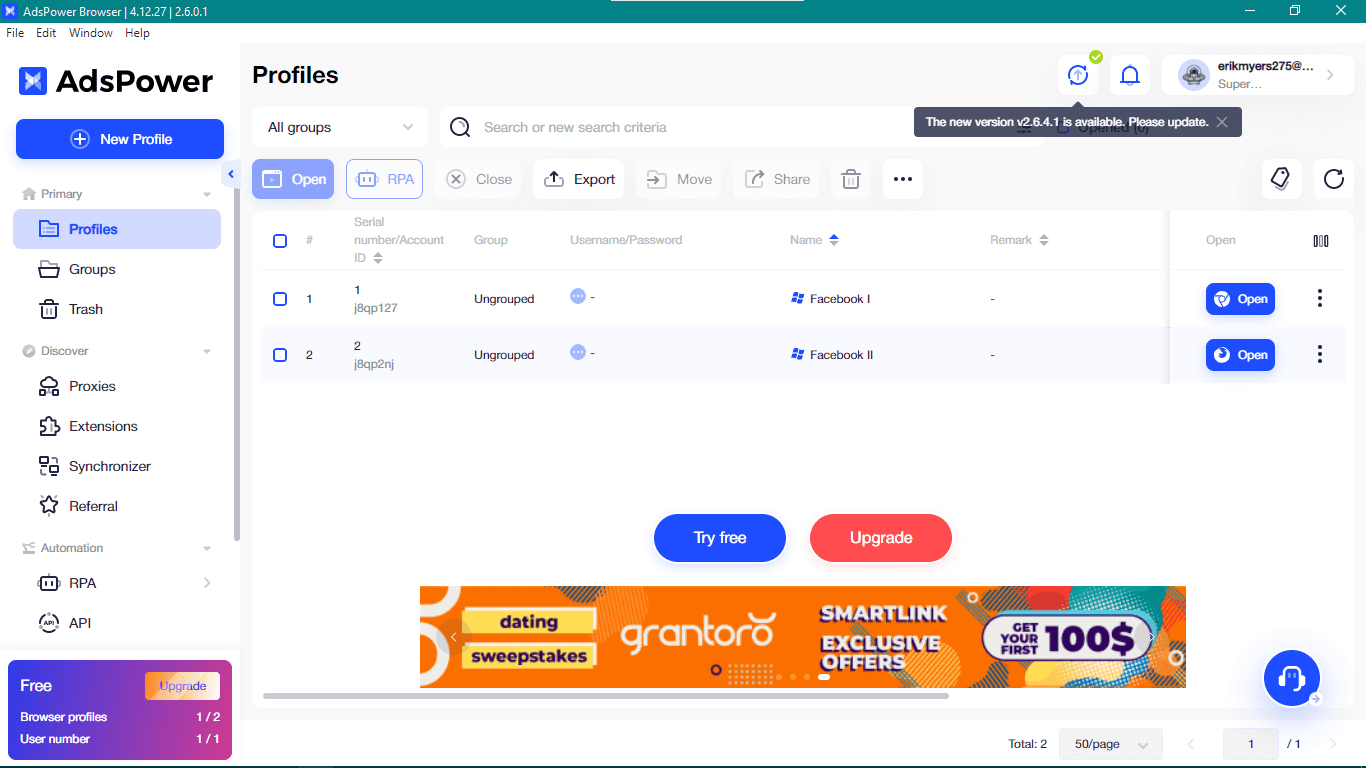  AdsPower Antidetect Browser