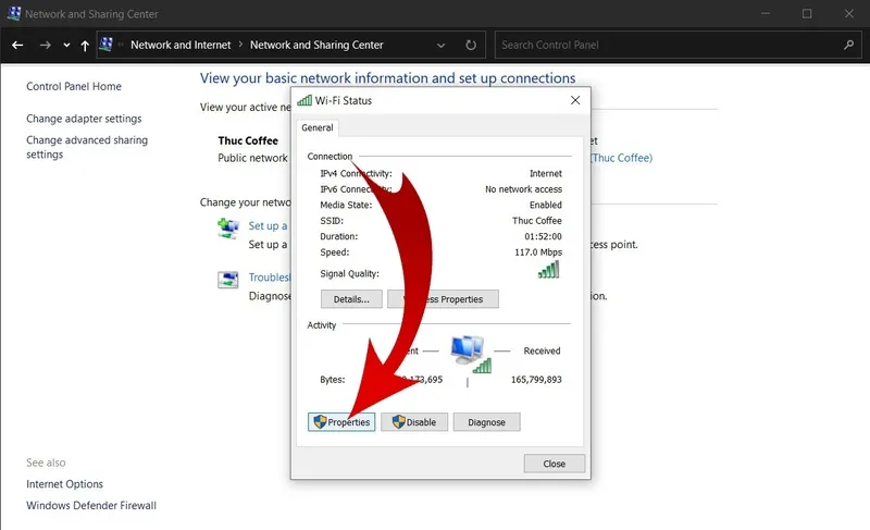 Instructions for changing DNS 1.1.1.1 on Windows PC