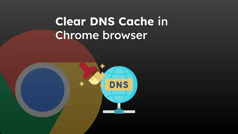 Important notes when using Chrome net internals DNS