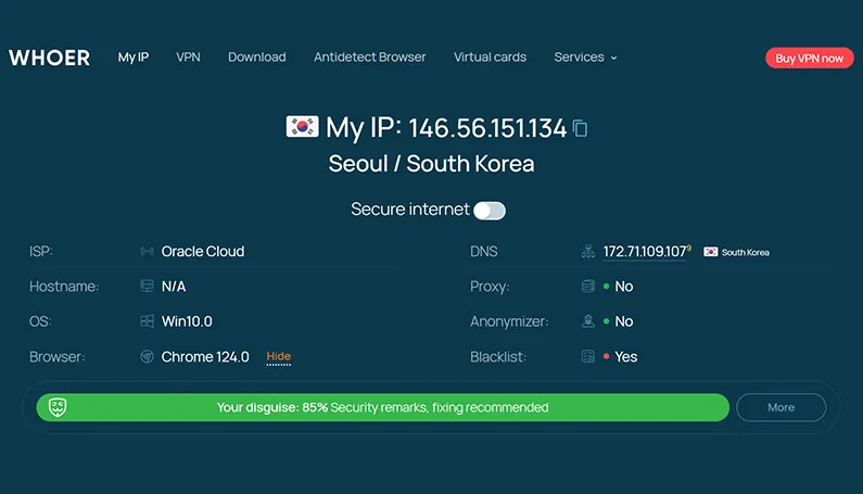 Image showcasing How to Use Whoer to Check Your IP Address and Achieve Anonymity