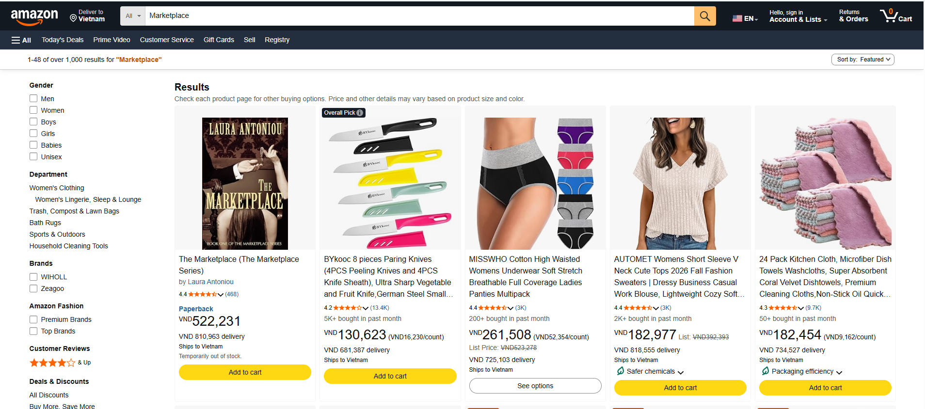 Amazon Marketplace