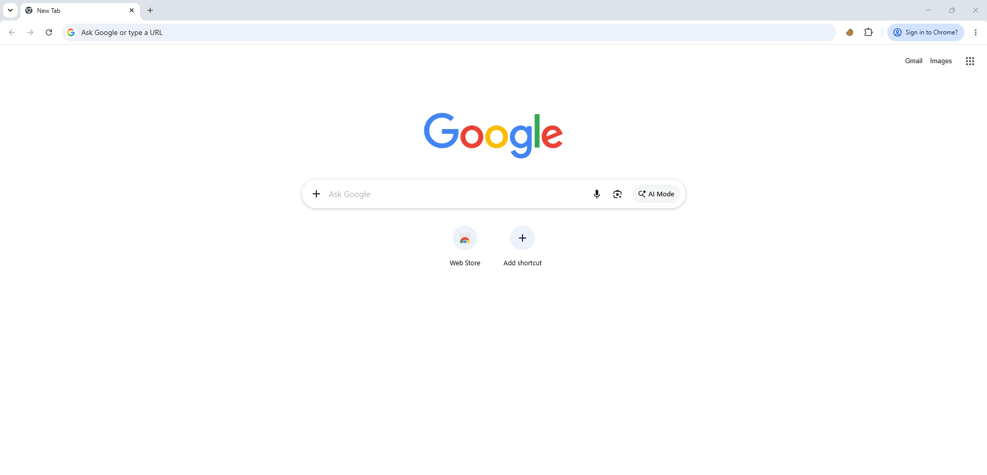 Regular browser