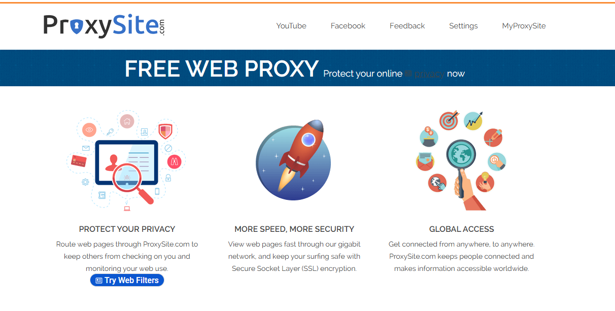 Proxyium Alternatives: ProxySite