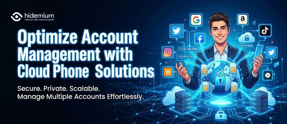 Optimizing Account Management with the Cloud Phone Solution