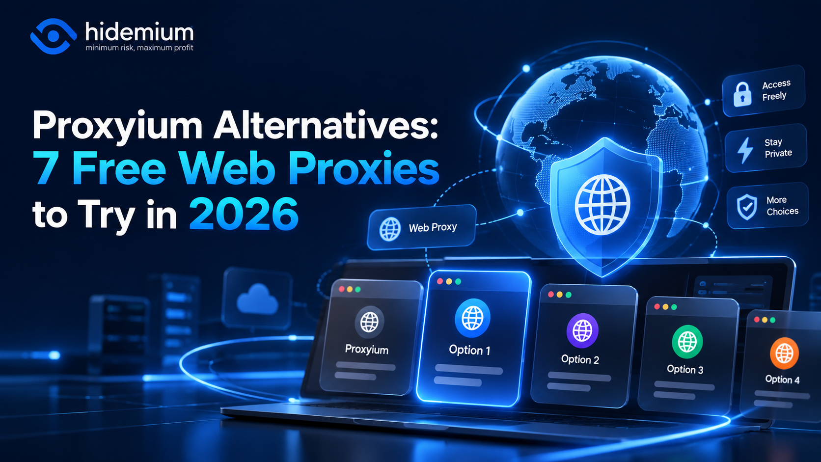 Proxyium Alternatives: 7 Web Proxy Miễn Phí Để Thử Trong Năm 2026